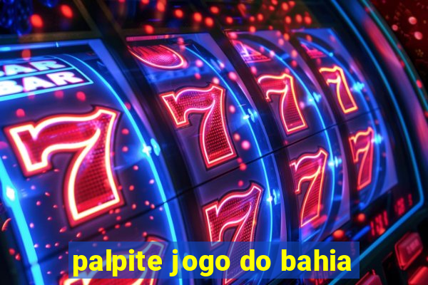 palpite jogo do bahia