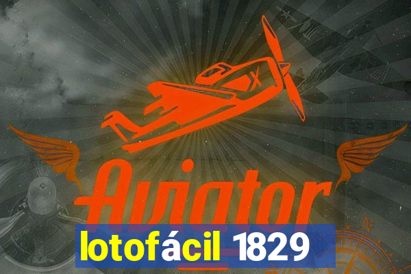 lotofácil 1829