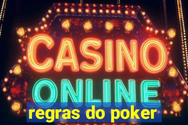 regras do poker