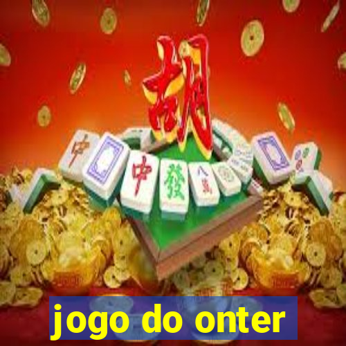 jogo do onter