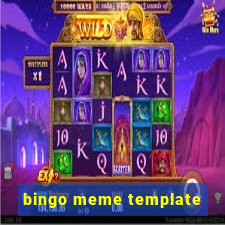 bingo meme template