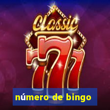 número de bingo