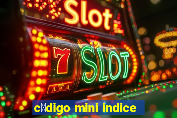 c贸digo mini indice