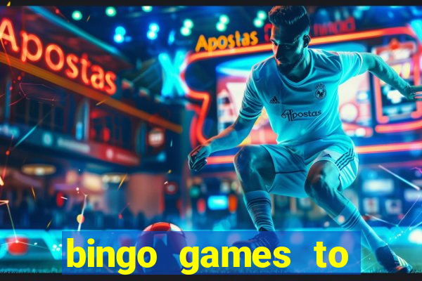 bingo games to play for free