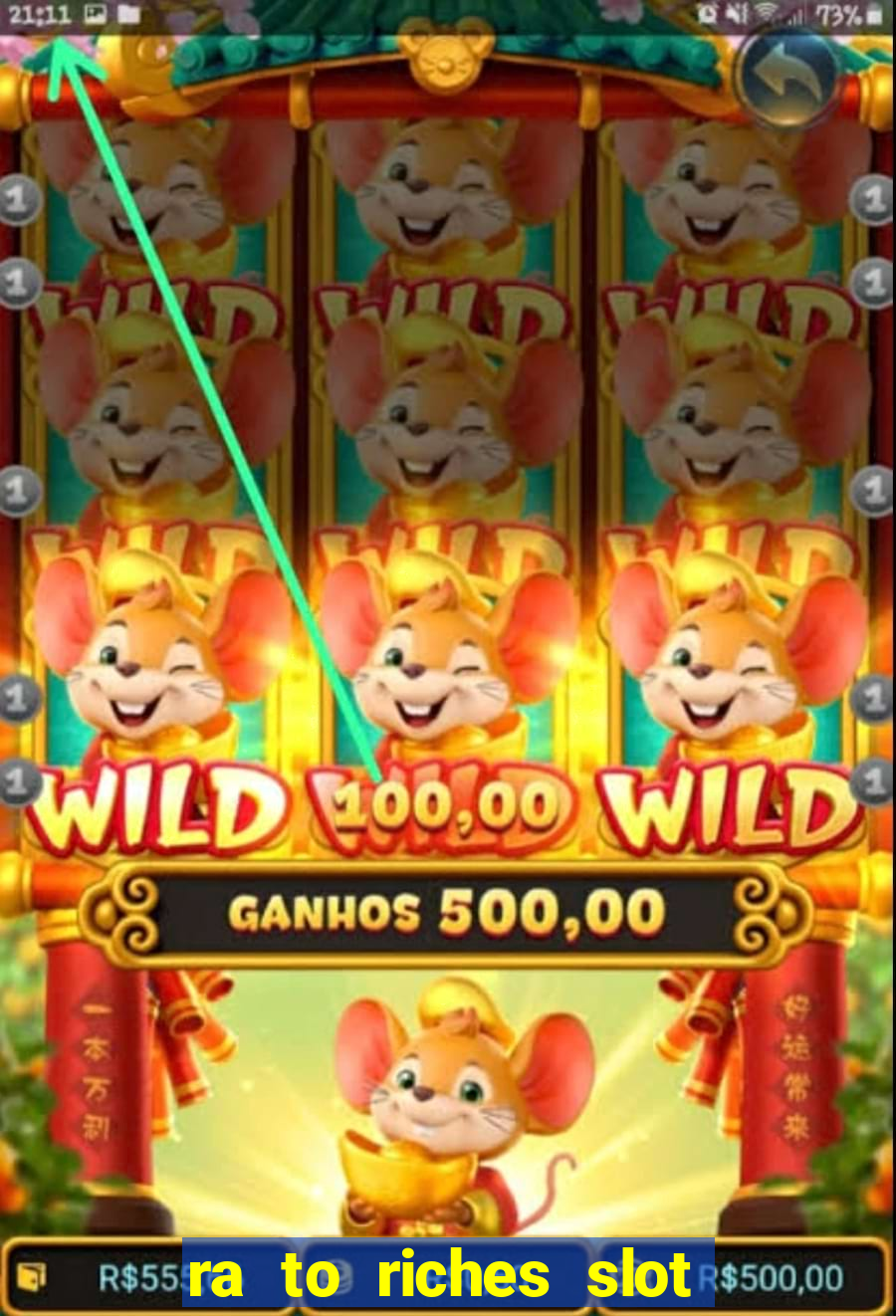 ra to riches slot free play