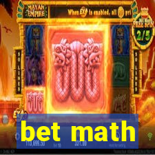 bet math