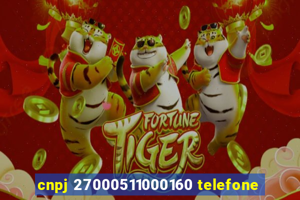 cnpj 27000511000160 telefone