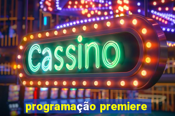 programação premiere