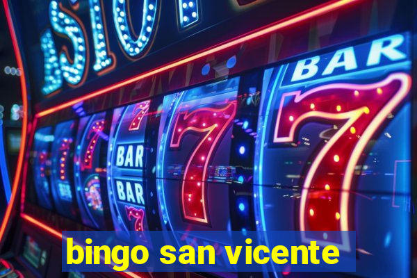 bingo san vicente