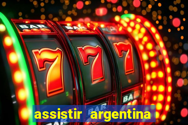 assistir argentina x canada ao vivo