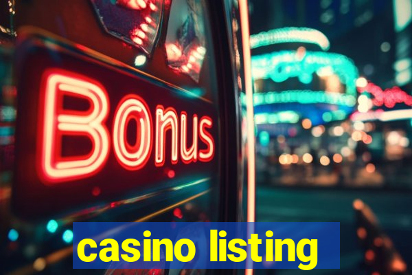 casino listing