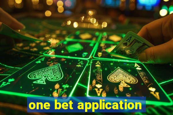 one bet application