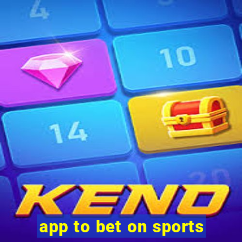 app to bet on sports