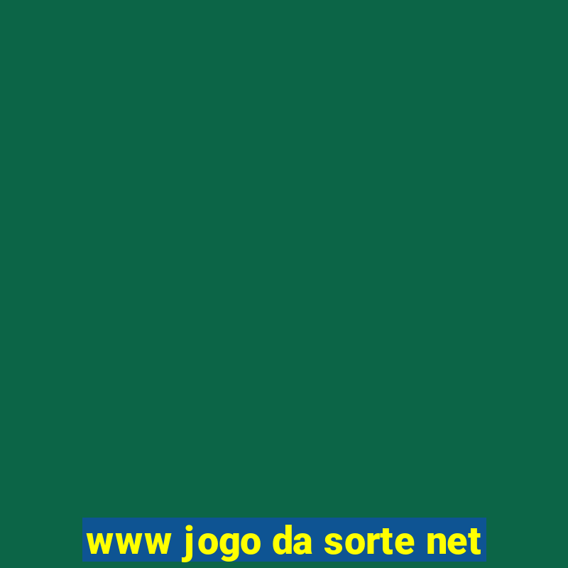 www jogo da sorte net