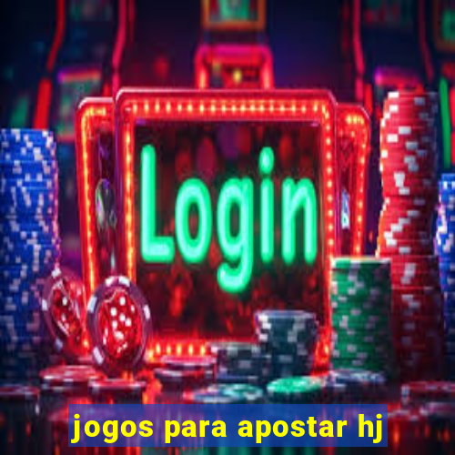 jogos para apostar hj