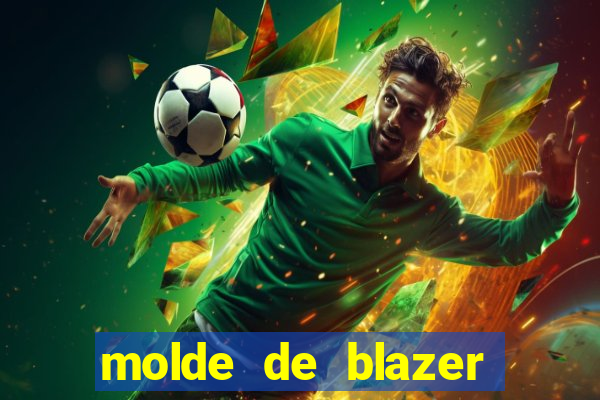 molde de blazer masculino para imprimir