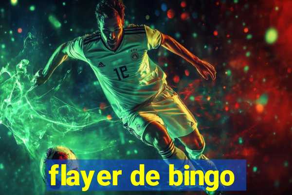 flayer de bingo