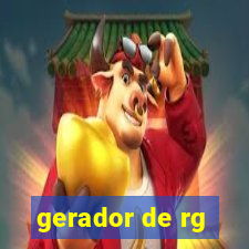 gerador de rg