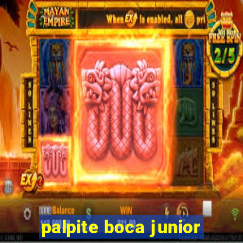 palpite boca junior