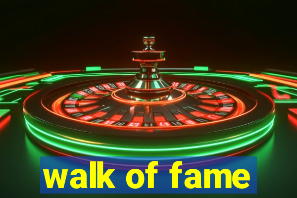 walk of fame