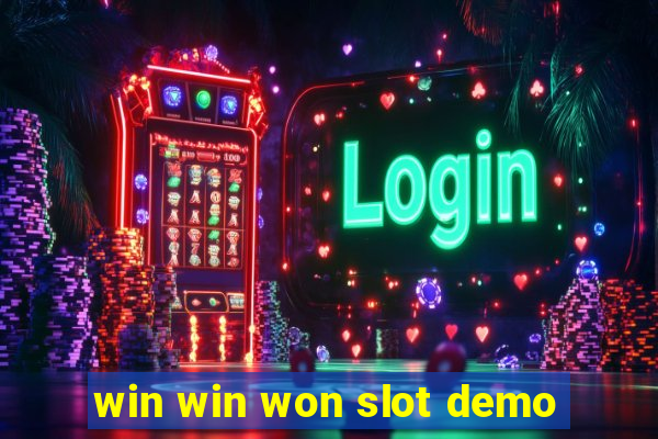 win win won slot demo