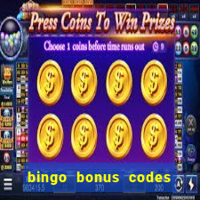 bingo bonus codes for existing customers