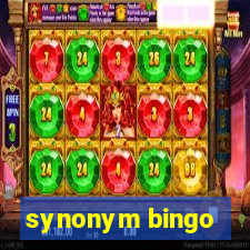 synonym bingo