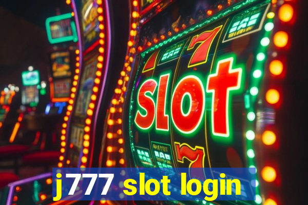 j777 slot login