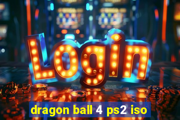 dragon ball 4 ps2 iso