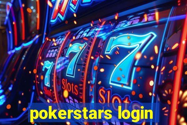 pokerstars login