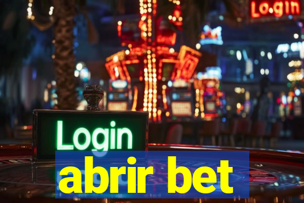 abrir bet