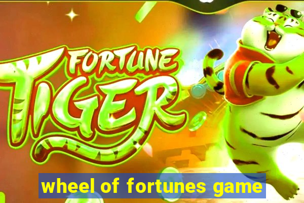 wheel of fortunes game