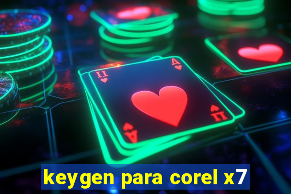 keygen para corel x7