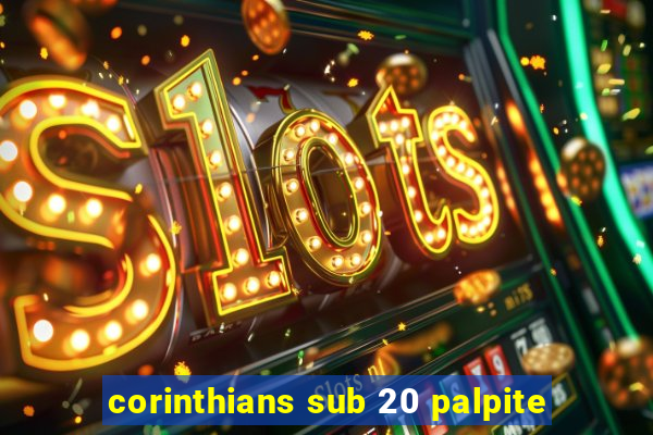 corinthians sub 20 palpite