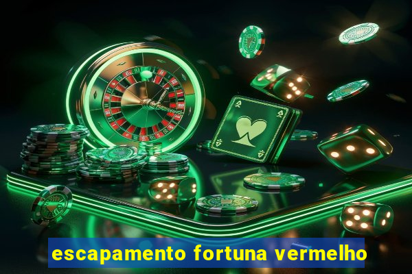 escapamento fortuna vermelho