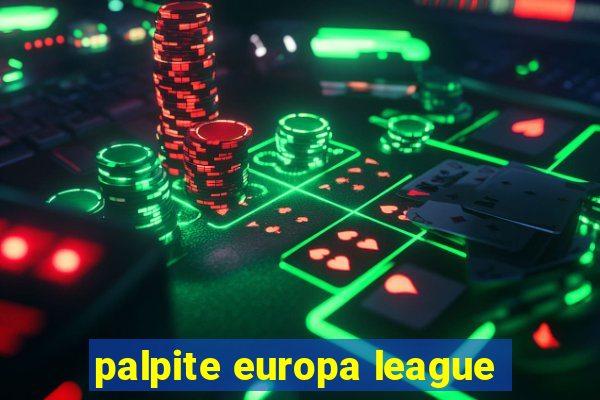 palpite europa league