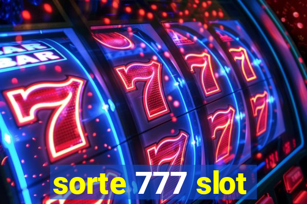 sorte 777 slot