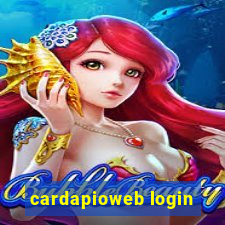 cardapioweb login