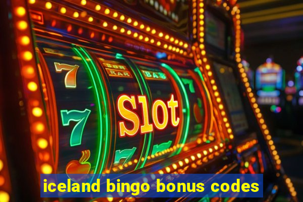 iceland bingo bonus codes