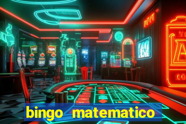 bingo matematico para ensino medio