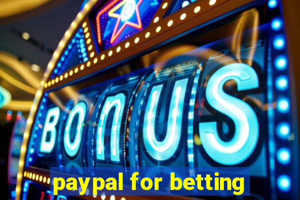 paypal for betting