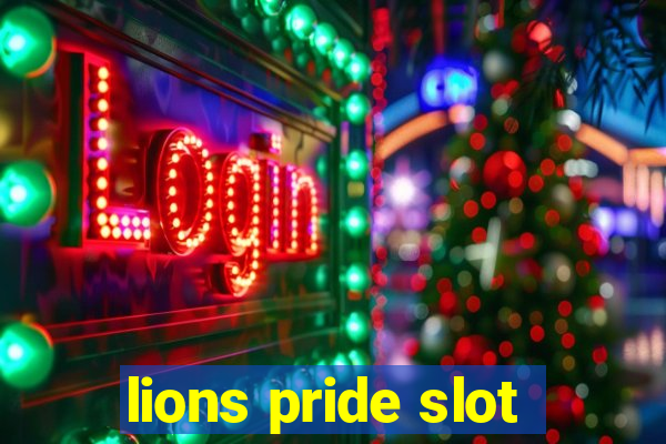 lions pride slot