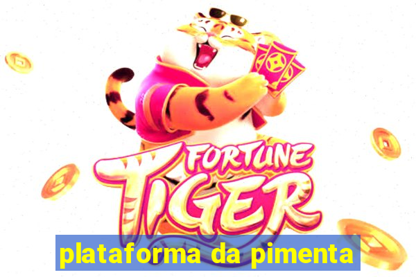 plataforma da pimenta