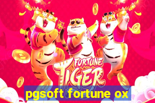 pgsoft fortune ox