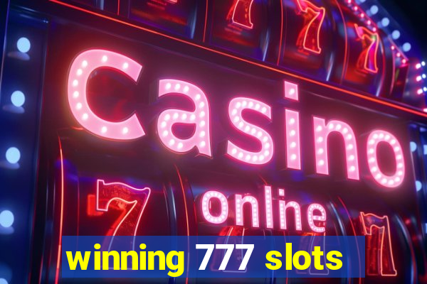 winning 777 slots