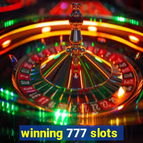 winning 777 slots