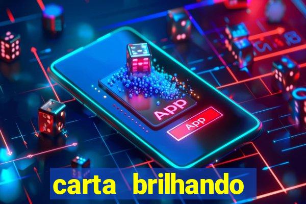 carta brilhando fortune tiger