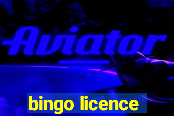 bingo licence