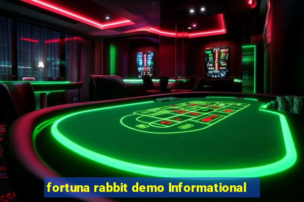 fortuna rabbit demo Informational