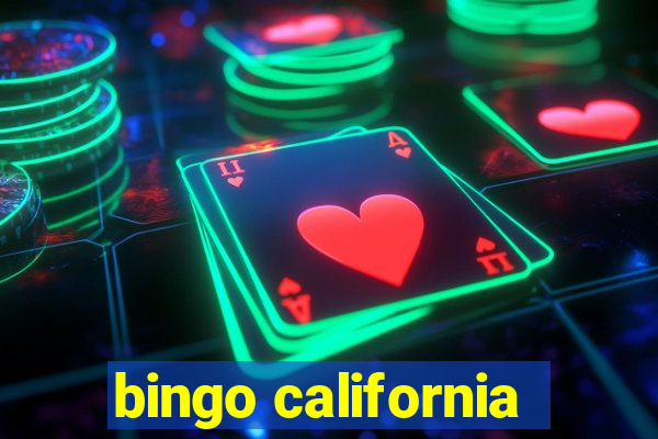 bingo california